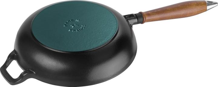 Actual product image Staub Vintage frying pan black, 24 cm (24 cm, Frying pan, Cast iron)