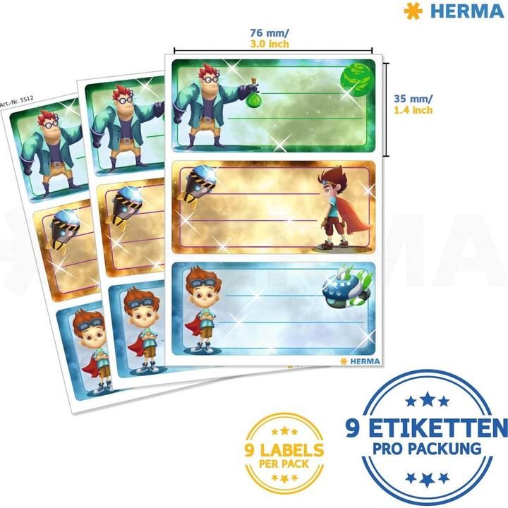 Produktbild HERMA Buchetiketten