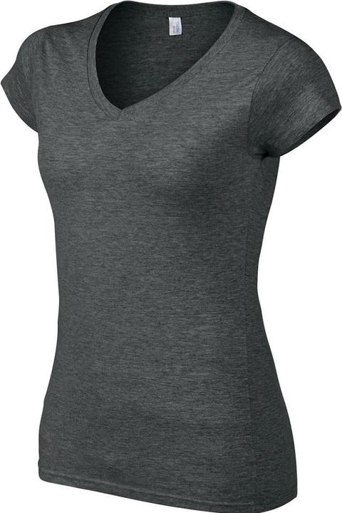 Image du produit Gildan - T-shirt à manches courtes et col en V - Femme (M)