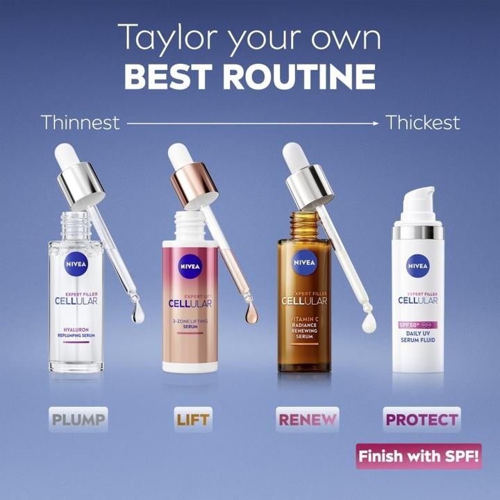 Image du produit NIVEA - Daily UV serum SPF 50+ Cellular Expert Filler Fluid 50 ml (50 ml)
