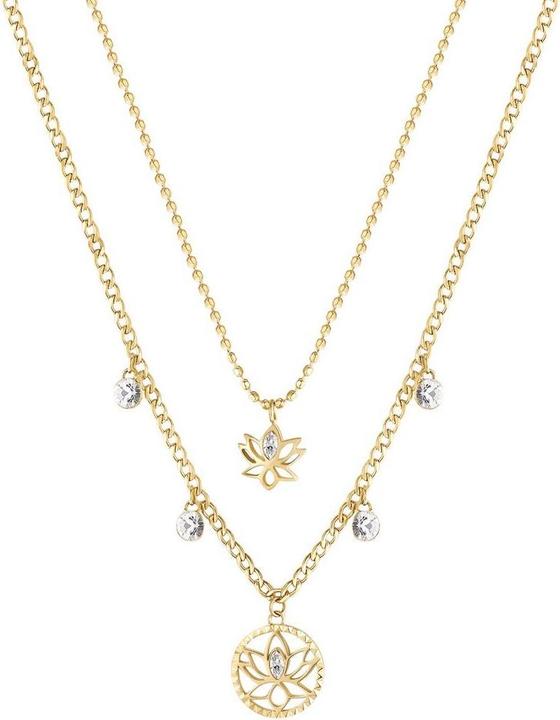 Image du produit Brosway Charmant collier en or plaqué Lotus flower Chakra BHKN065