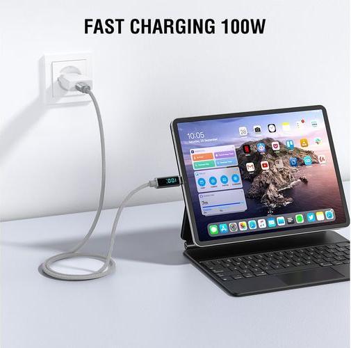 Productafbeelding 4smarts Kabel DigitCord (1.50 m, USB 2.0, 100 W)