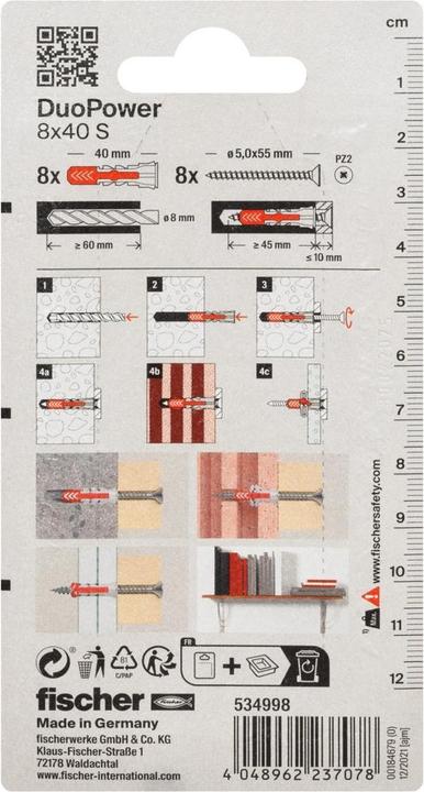 Immagine prodotto Fischer Duopower (8 pz.)