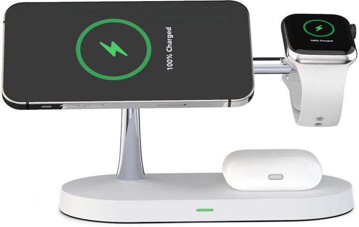 PhoneLook Station de charge magnétique sans fil 5 en 1