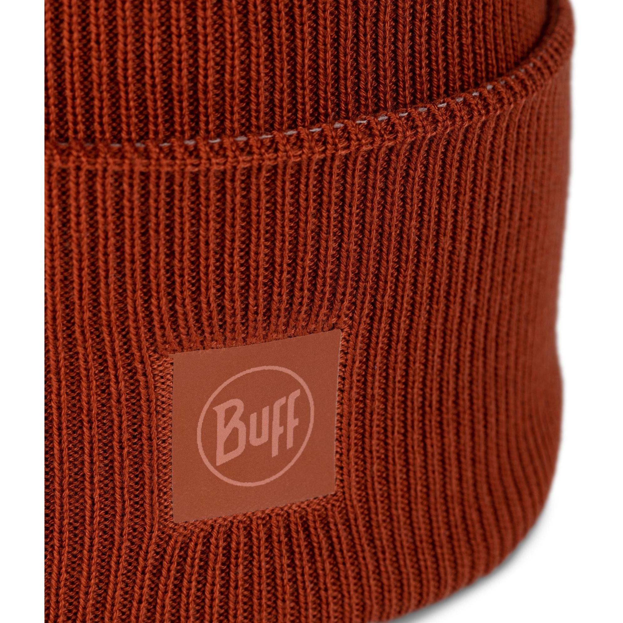 Thumbnail - Buff, Unisex, Mütze, Crossknit Beanie Cinnamon, Braun