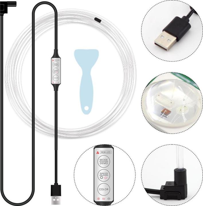 Produktbild Werkstein Auto Lichtstreifen USB