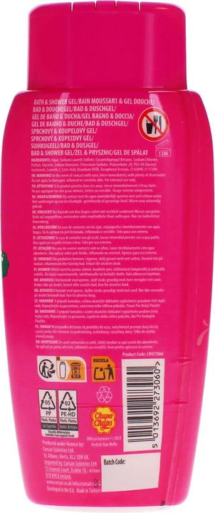 Produktbild Chupa Chups Bath & Shower Gel Strawberryswirl Tuttifrutti Coolcola 300ml (300 ml)