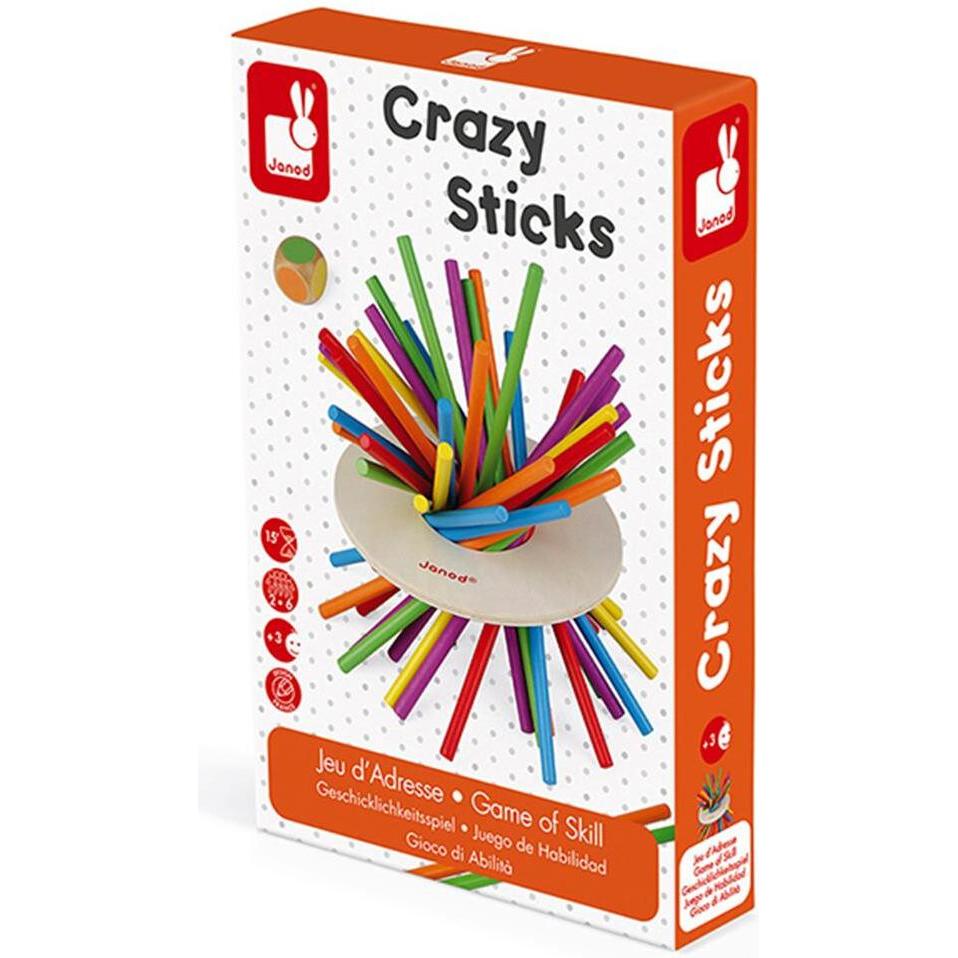 Thumbnail - Janod Crazy Sticks (Spanisch, Französisch, Deutsch, Italienisch, Englisch, Niederländisch)