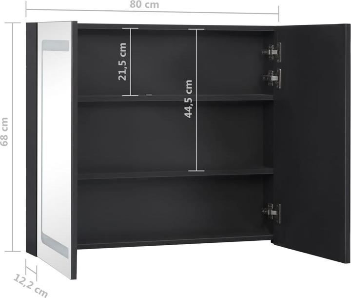 Immagine prodotto vidaXL Badezimmerschrank (80 x 12.20 x 68 cm)