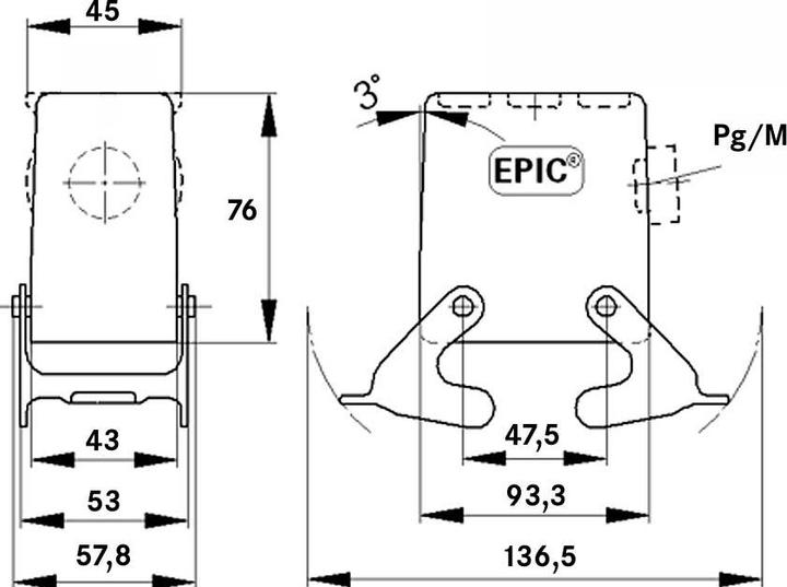 Produktbild Lapp Tüllengehäuse M32 EPIC® H-B 16