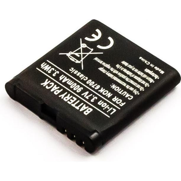 Thumbnail - AGI BL-6Q - Akku - Schwarz - Lithium-Ion (Li-Ion) - 700 mAh - 3,7 V - 40 mm, Smartphone Akku