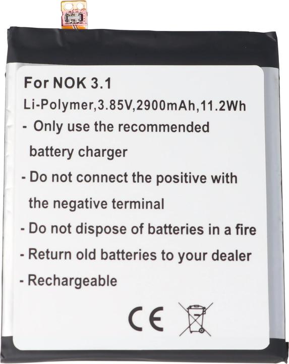 AccuCell Akku Nokia 3.1