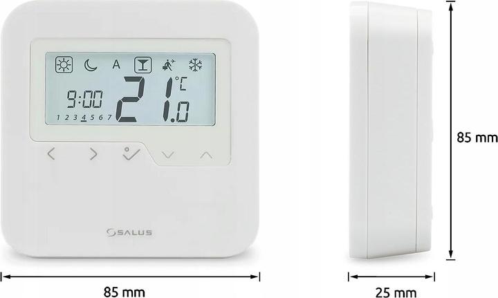 Actual product image Salus Controls SALU room thermostat