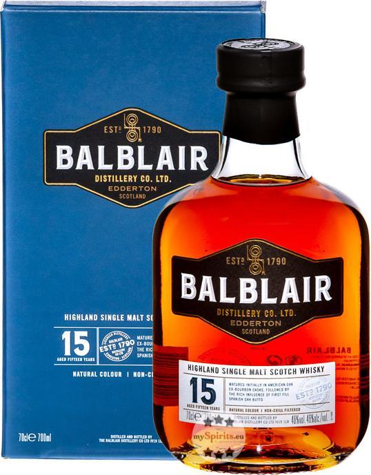 Actual product image Balblair 15y 0.7 l