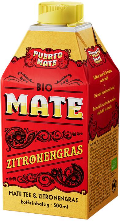 Produktbild Puerto Mate Mate und Zitronengras (8 x 50 cl)