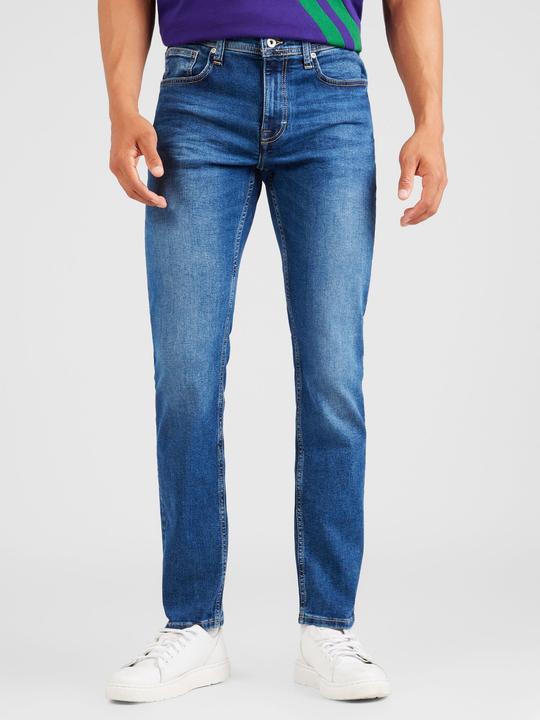 Actual product image Mustang Mid Rise Orlando Jeans Slim Fit Medium Blue Used (W29/L34)