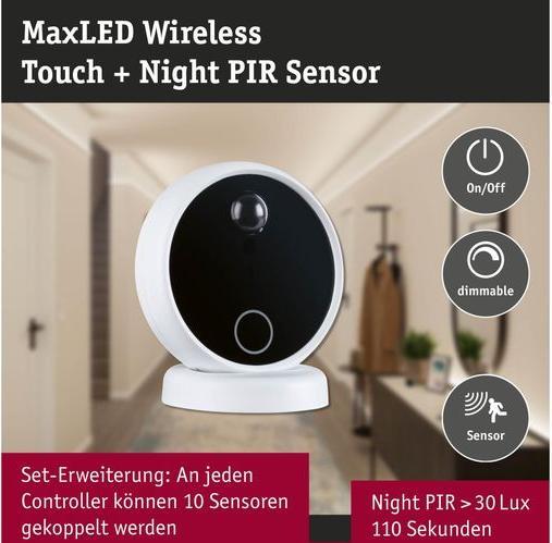 Produktbild Paulmann MaxLED Wireless PIR & Touch Sensor Extension