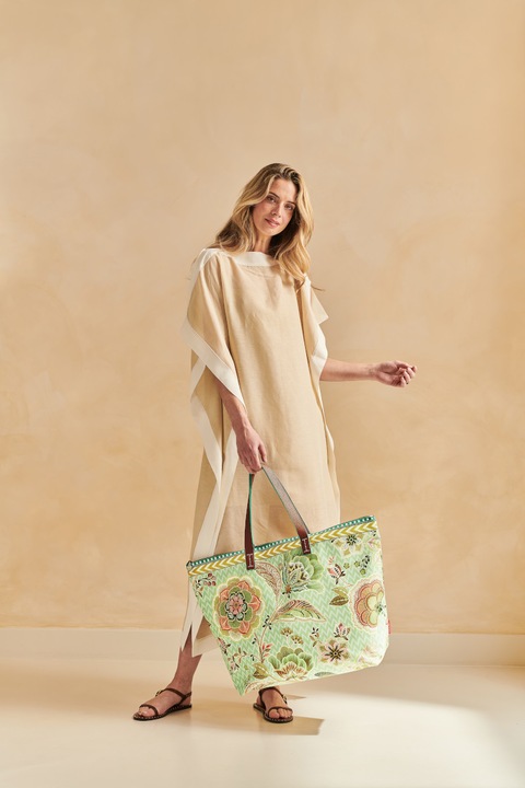 Produktbild PIP Studio Tilda Tragetasche large Hakuna grün 66x20x44cm