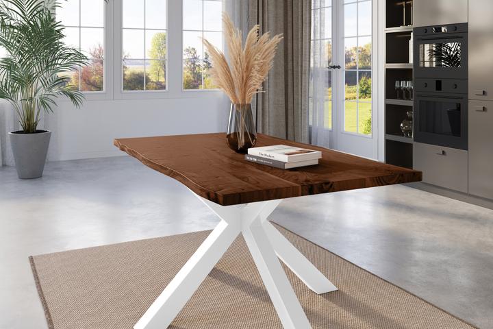 Actual product image SAM KALEA Baumkante massiv Akazie (120 x 80 x 77 cm)