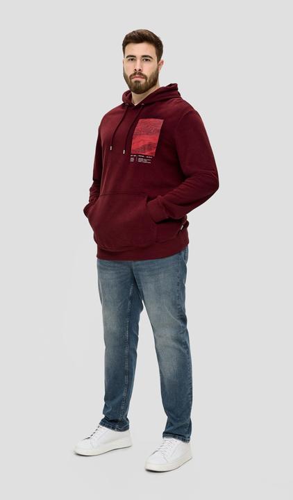 Produktbild s.Oliver Sweatshirt Kapuzensweater mit Frontprint (XXL)