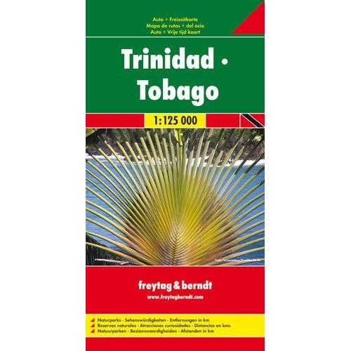 Trinidad - Tobago 125000, Landkarte