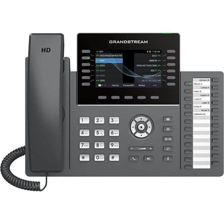 Grandstream SIP GRP-2636, Telefon, Schwarz