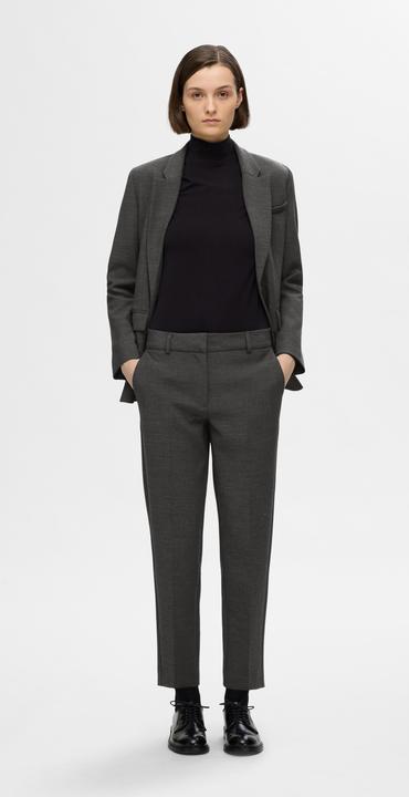 Actual product image Selected Femme Slfrita-Ria Mw Crop Pant Dgm Noos (36)