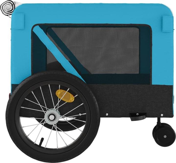 Actual product image vidaXL Fahrradanhänger Hund