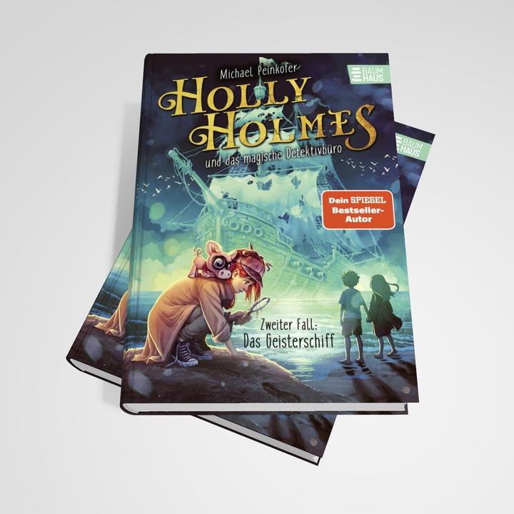 Productafbeelding Holly Holmes und das magische Detektivbüro - Zweiter Fall: Das Geisterschiff (Helge Vogt, Michael Peinkofer, Duits)