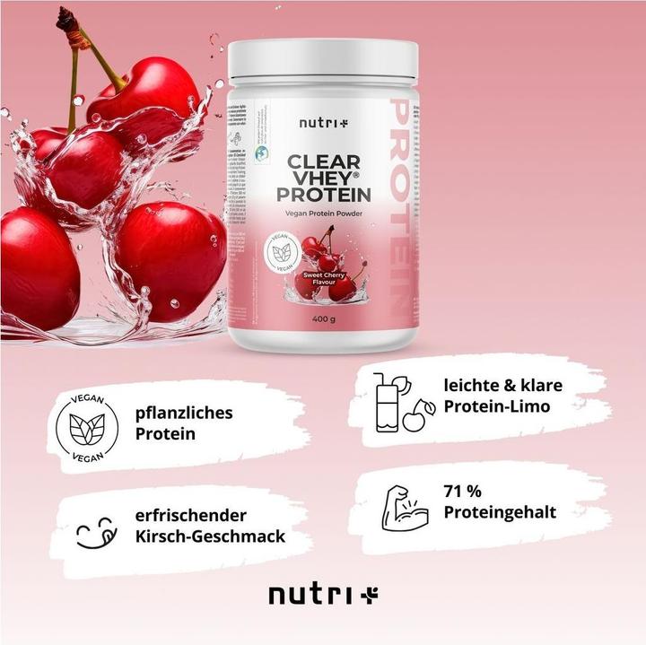Actual product image Nutri+ Clear Vhey Protein (400 g)