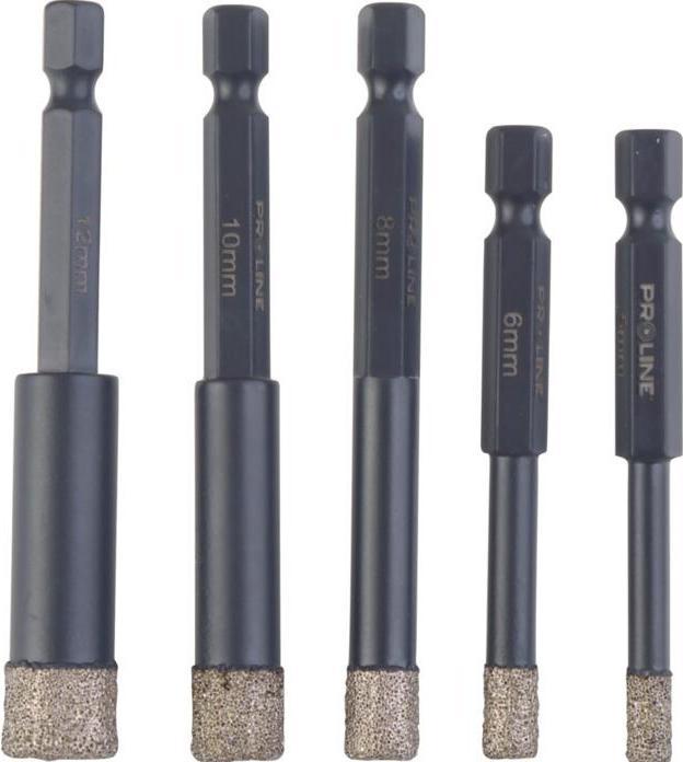 Actual product image Proline 5 mm, 1/4 inch diamond hole saw (5 millimetres)