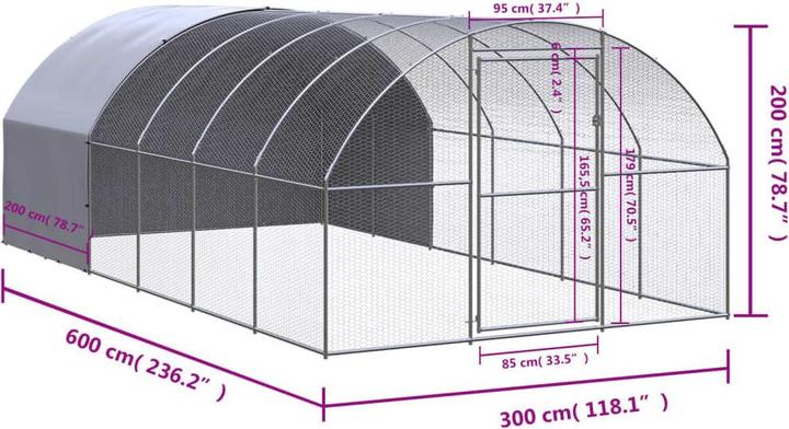 Image du produit vidaXL Hühnerstall