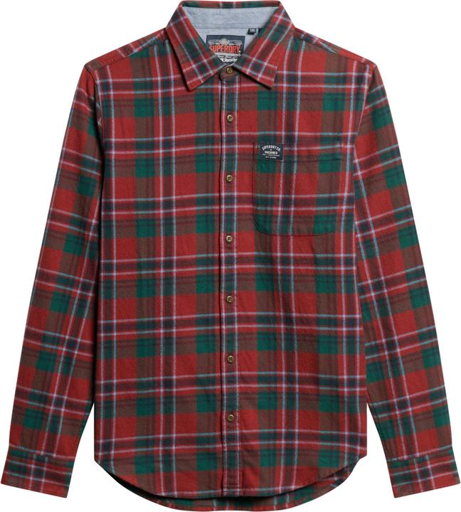 Immagine prodotto Superdry Camicia a quadri con maniche lunghe in cotone (XXL)