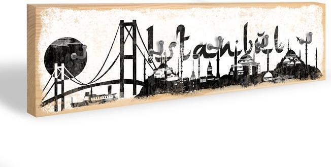 Actual product image Trenddeko Istanbul skyline (40 x 10 cm)