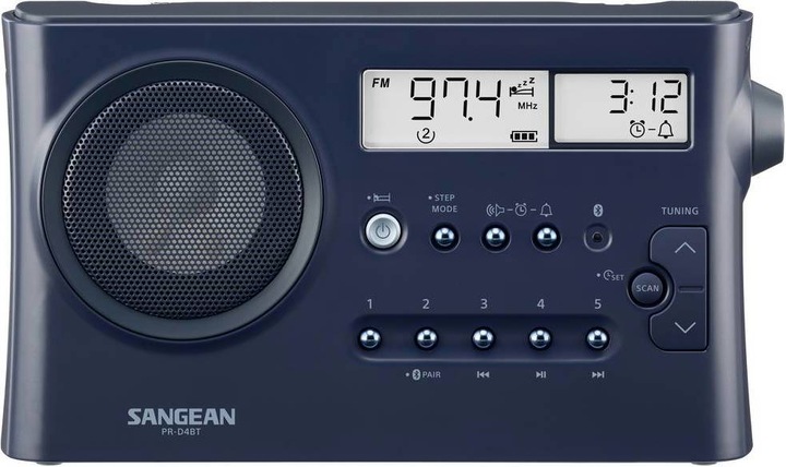Produktbild Sangean PR-DA BT Tischradio, Dark Blue (FM, MW, LW, KW, Bluetooth)