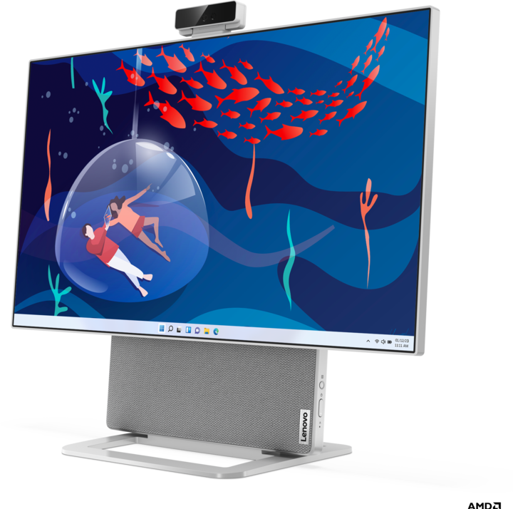 Actual product image Lenovo Yoga AIO 7 27APH8 (AMD Ryzen 7 8845HS, 32 GB, 1000 GB, GeForce RTX 4050)