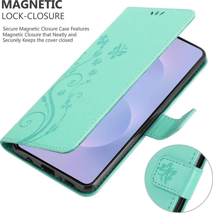 Immagine prodotto Cadorabo Custodia per Samsung Galaxy S25 Edge Flower Book (Samsung Galaxy S25 Edge)