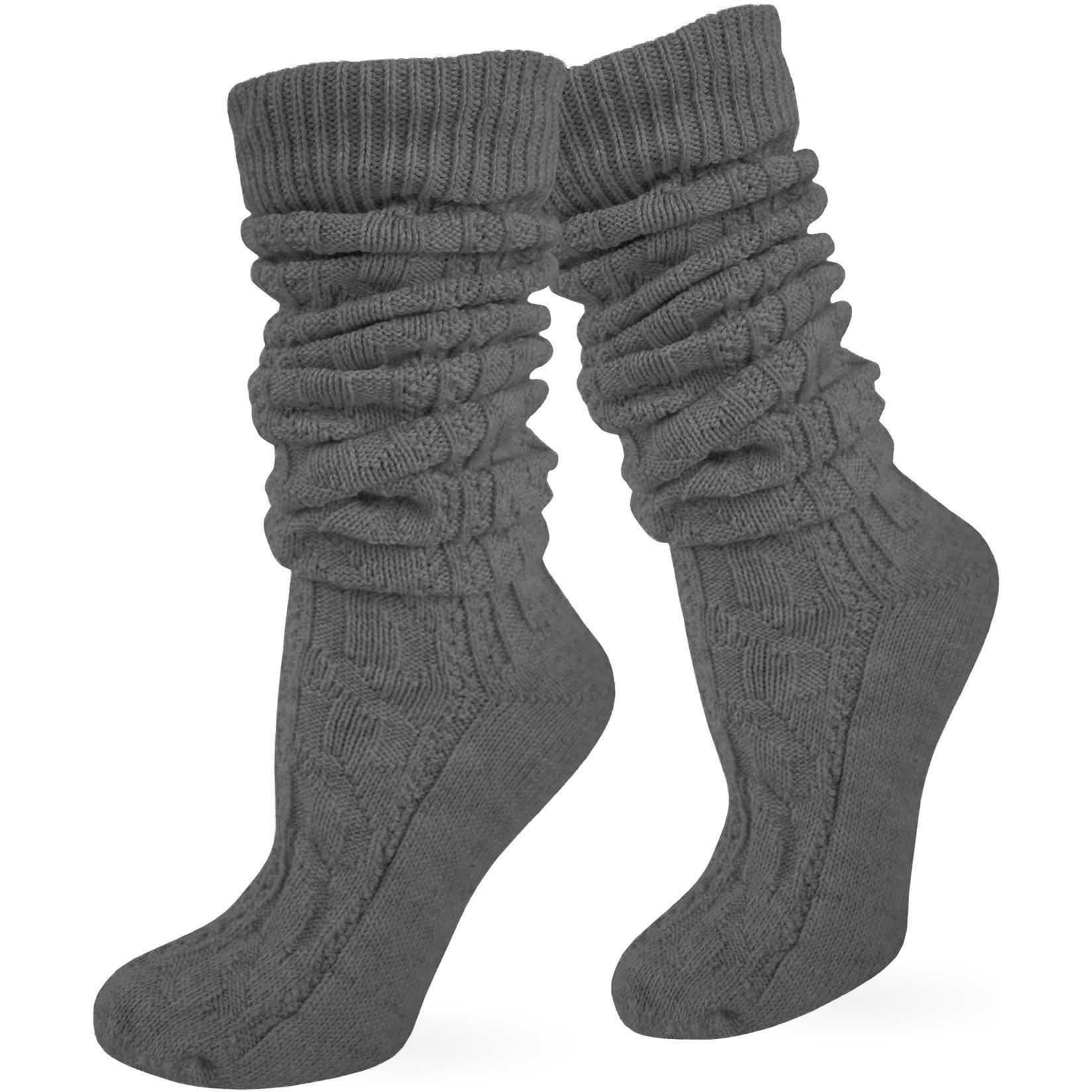 Thumbnail - Normani, Herren, Socken, Trachten-Kniestrümpfe, Grau, (Einzelpack, 47 - 50)