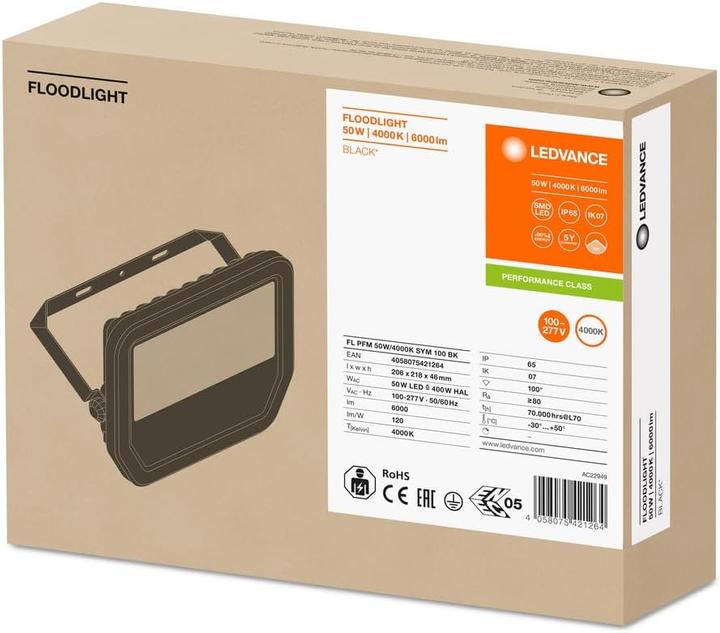 Produktbild Ledvance Flutlichtstrahler (6000 lm, IP65)