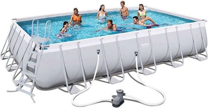 Produktbild Bestway Rectangular Frame Pool 671x366x132cm (671 x 366 x 132 cm)