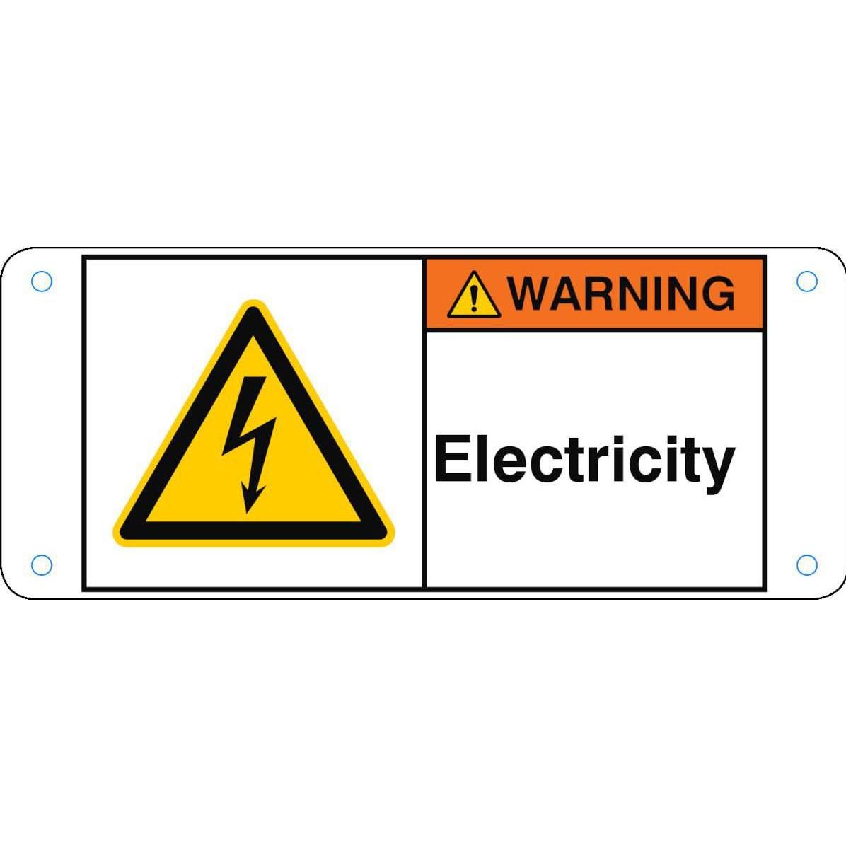 Brady, Sicherheitskennzeichnung, ISO Safety Sign - Electricity