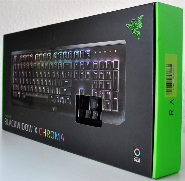 Actual product image Razer BlackWidow X Chroma (DE, Cable)