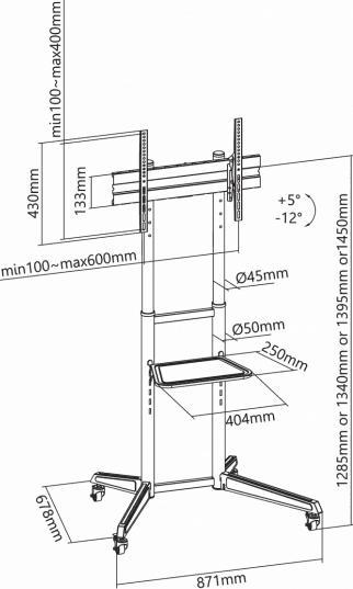 Produktbild Sbox FS-400 (70", 40 kg)