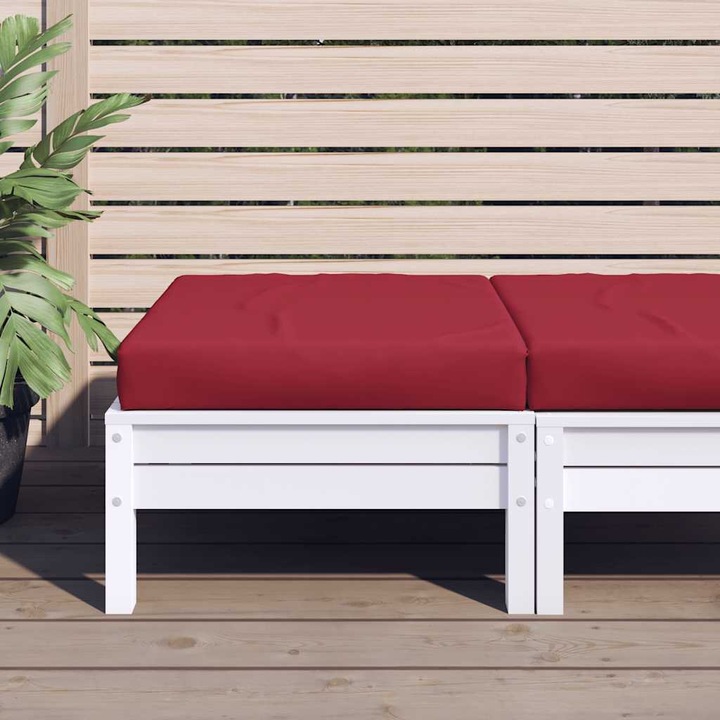 Image du produit VidaXL Ensemble salon de jardin 10 pièces avec coussins (60 x 60 x 8 cm)