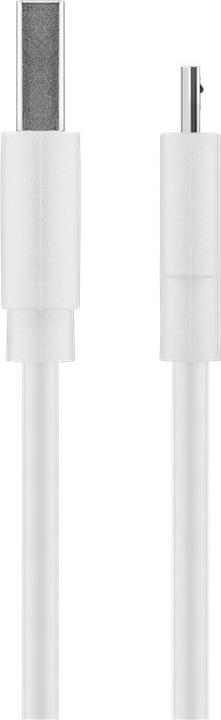 Immagine prodotto Goobay Dual Ladeset 2,4 A, Netzteil mit 2x USB-Ausgang inklusive USB-Ladekabel, weiss (12 W)