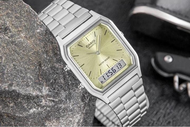 Actual product image Casio Damenuhr AQ-230A-9AMQYDF + BOX (28 mm)