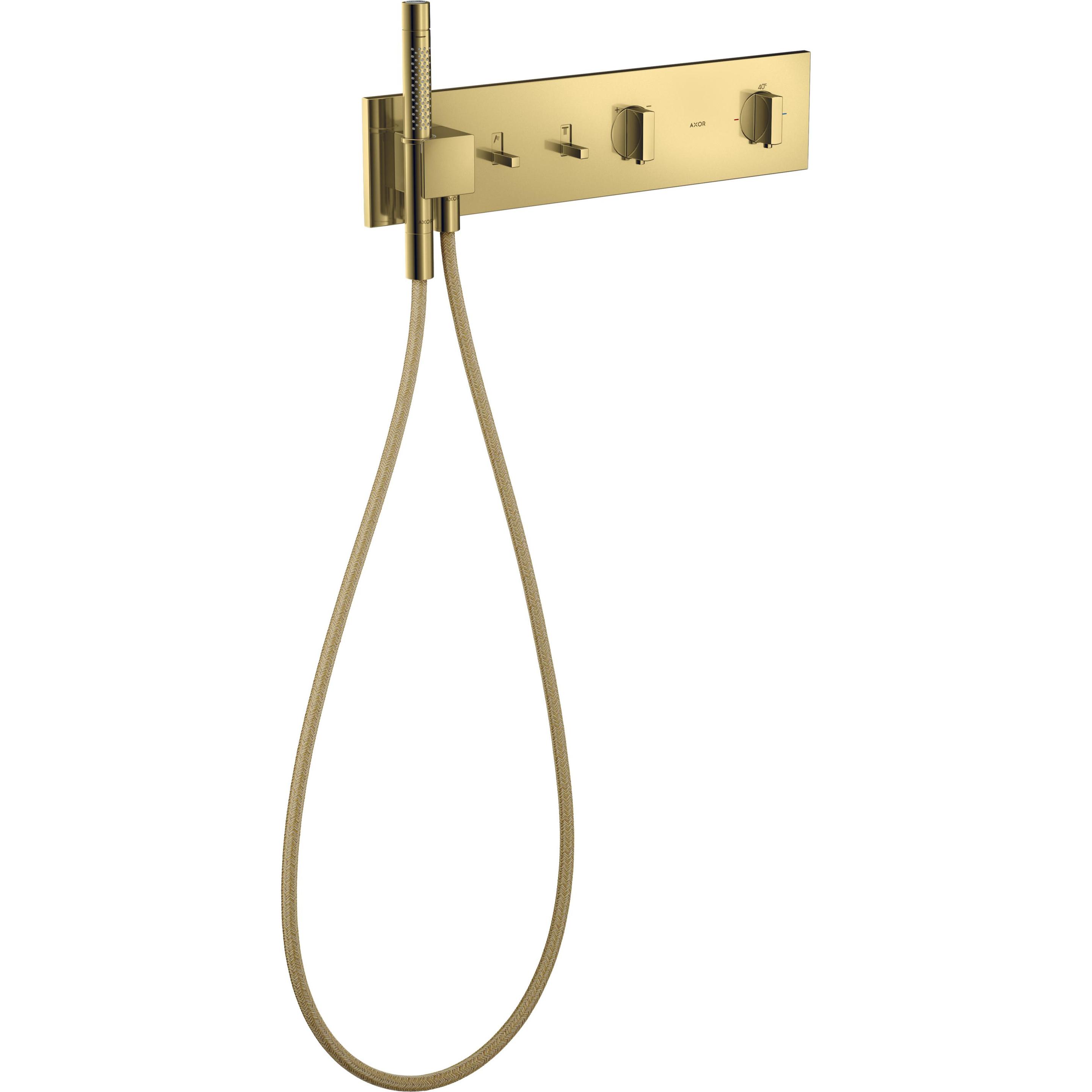 hansgrohe, Badarmatur, AXOR ShowerComposition Thermostatmodul Select, 2 Verbraucher, 470/110, 12571