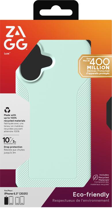 Actual product image Zagg Case für Apple iPhone 17 Luxe Snap serene mint (Apple iPhone 17)