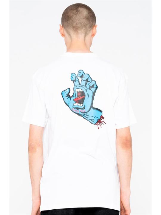Actual product image Santa Cruz Screaming Hand Chest T-Shirt (XL)