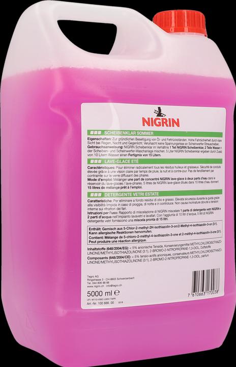 Actual product image Nigrin Window cleaner (5 l)